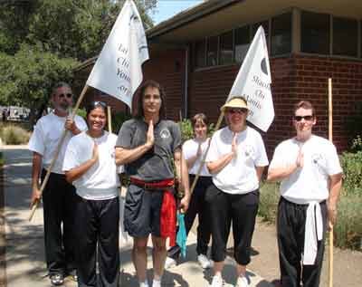 Tai Chi on parade.